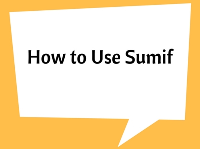 How to Use Sumif